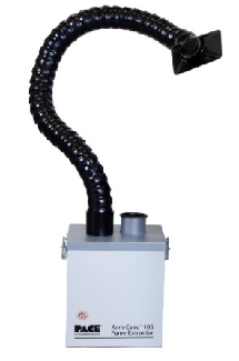 Arm Evac 105 Fume Extractor System w/ Flex Arm & Cowl Endpiece Nozzle 75mm x 1.219m Long, 240v