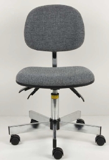 Esd Grey Fabric Chair, MOQ 6