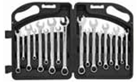 Crescent 18 P Ring & Open End Wrench Set