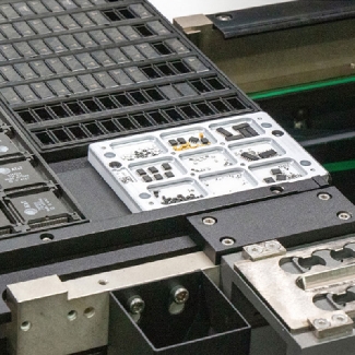 Europlacer Freeform Feeder Zone with Two Trays