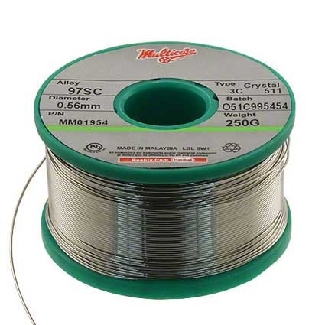 Multicore, 511, 97SC (SAC305), 5C, 1.22mm,  Lead Free Solder Wire, 500g