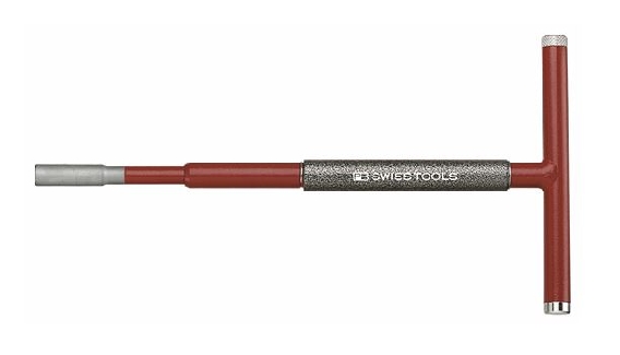 PB SWISS 1/4 HEX MAGNETIC T HANDLE 250MM