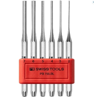PB SWISS PIN PUNCH SET SAME LENGTH