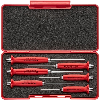 PB SWISS 6 PCE PIN PUNCH SET