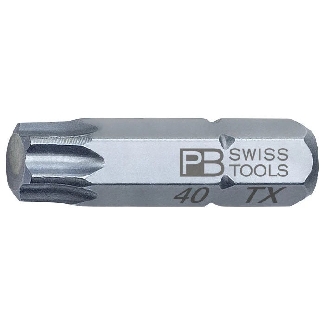 PB SWISS TORX T40 1/4 HEX BIT 25MM
