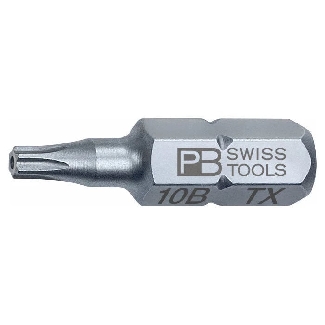 PB SWISS TORX T10 SEC 1/4 HEX BIT 25MM