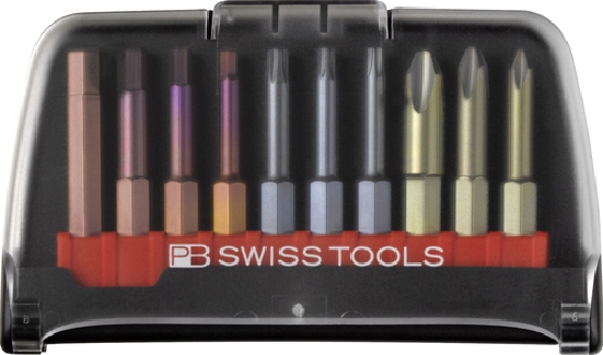 PB SWISS 50MM 10PC BIT SET